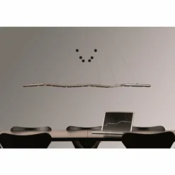 Luminaires Basis Leuchten Suspension Basis-Leuchten GENUA LED Aluminium, 4 lumières* Éclairage Led