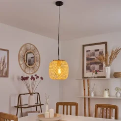 Luminaires Scandinaves-hofstein Suspension Batumi Noir, 1 lumière