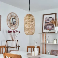 Luminaires Scandinaves-hofstein Suspension Batumi Noir, 1 lumière