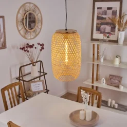 Luminaires Scandinaves-hofstein Suspension Batumi Noir, 1 lumière