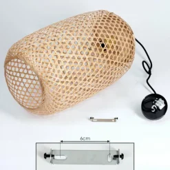 Luminaires Scandinaves-hofstein Suspension Batumi Noir, 1 lumière