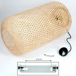 Luminaires Scandinaves-hofstein Suspension Batumi Noir, 1 lumière