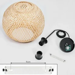 Lampes Vintages & Rétros-hofstein Suspension Bauro Écru, 1 lumière