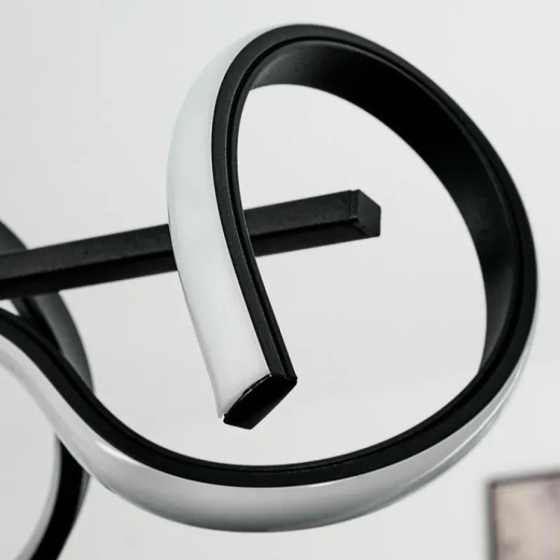 hofstein Suspension Bazuin LED Noir, 4 lumières