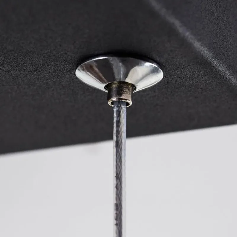 hofstein Suspension Bazuin LED Noir, 4 lumières