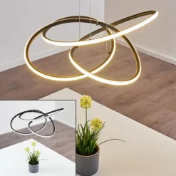 hofstein Suspension Belgorod LED Noir, 1 lumière