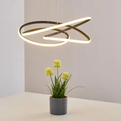 hofstein Suspension Belgorod LED Noir, 1 lumière