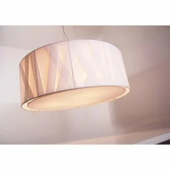 Lampes En Tissu-Luminaires Bernd Unrecht Suspension Bernd Unrecht Cross Blanc, 3 lumières