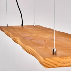 Luminaires Scandinaves-hofstein Suspension Blandford LED Noir, 1 lumière, Télécommandes