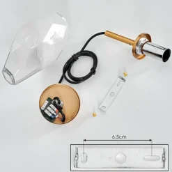 hofstein Suspension Bocayuva Laiton, 1 lumière