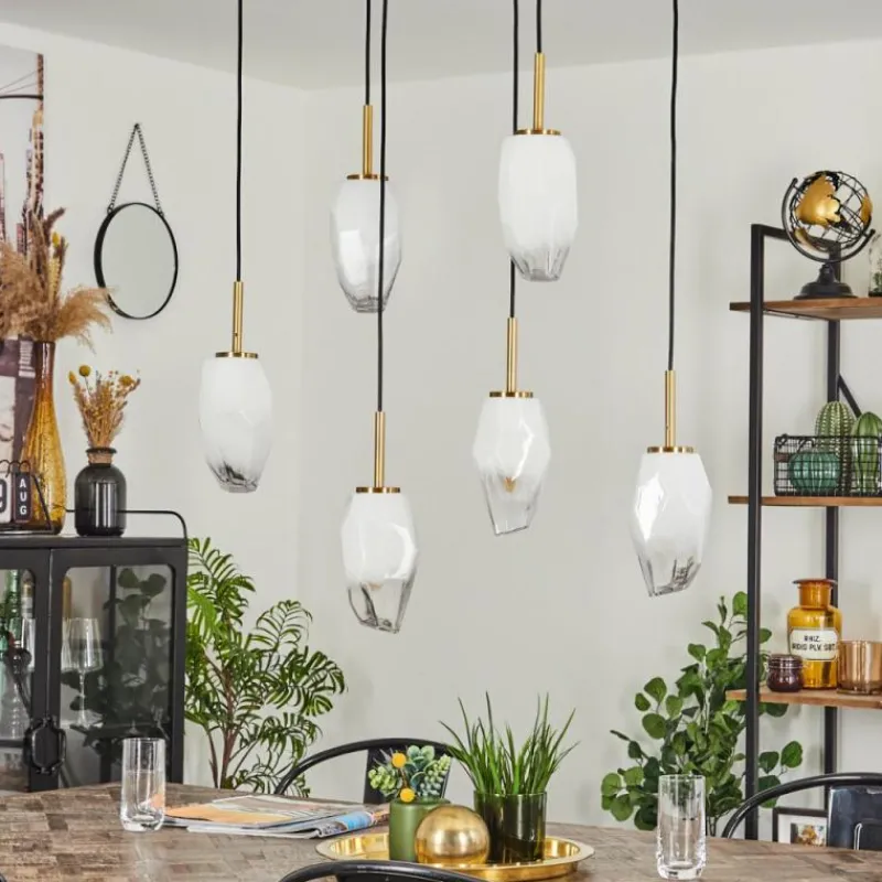 hofstein Suspension Bocayuva Noir, 6 lumières* Suspensions