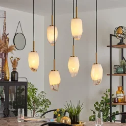 hofstein Suspension Bocayuva Noir, 6 lumières* Suspensions