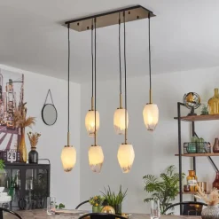 hofstein Suspension Bocayuva Noir, 6 lumières* Suspensions