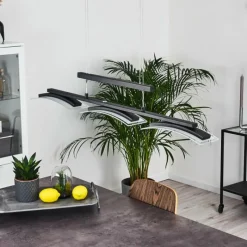 hofstein Suspension Bolonda LED Noir, 3 lumières