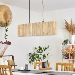 Luminaires Scandinaves-hofstein Suspension Bongal Noir, 2 lumières