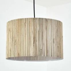 Luminaires Scandinaves-hofstein Suspension Bongal Noir, 1 lumière
