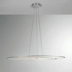 Luminaires Bopp Suspension BOPP FLAIR LED Aluminium, 1 lumière* Éclairage Led