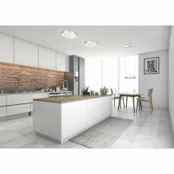 Luminaires Bopp Suspension Bopp-Leuchten FLOAT LED Argenté, 1 lumière* Éclairage Led