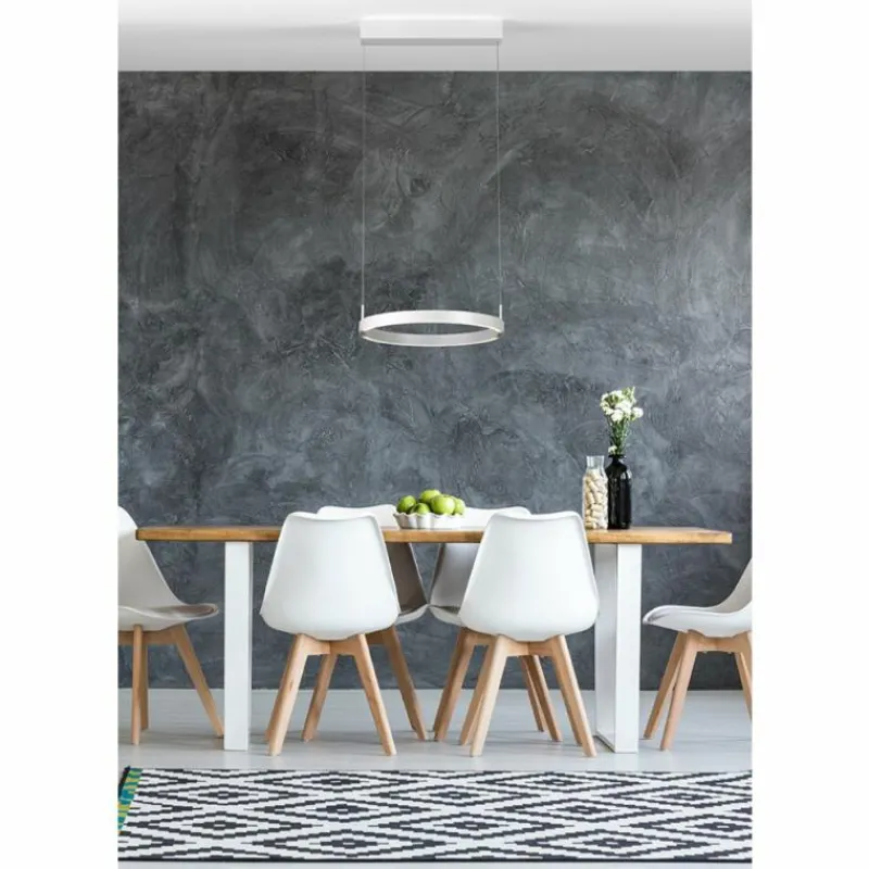 Luminaires Bopp Suspension Bopp-Leuchten FLOAT LED Blanc, 2 lumières* Suspensions