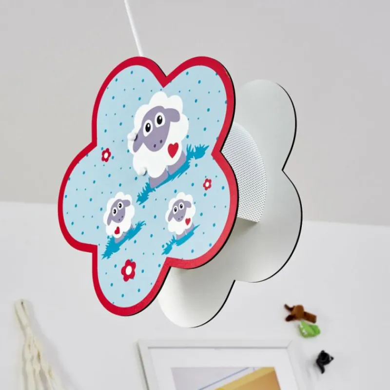 hofstein Suspension Brenets Blanc, 1 lumière