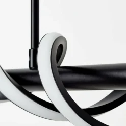 Luminaires Brilliant Suspension Brilliant Amalie LED Noir, 1 lumière* Éclairage Led