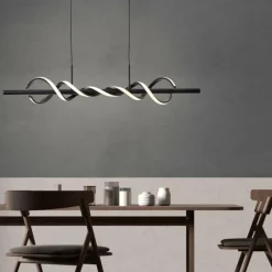 Luminaires Brilliant Suspension Brilliant Amalie LED Noir, 1 lumière* Éclairage Led