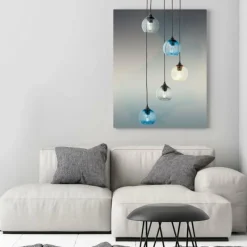 Luminaires Brilliant Suspension Brilliant Amiri Noir, 5 lumières