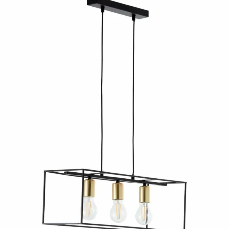 Lampes Vintages & Rétros-Luminaires Brilliant Suspension Brilliant Arica, 3 lumières