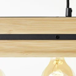 Luminaires Scandinaves-Luminaires Brilliant Suspension Brilliant Benny Noir, 4 lumières