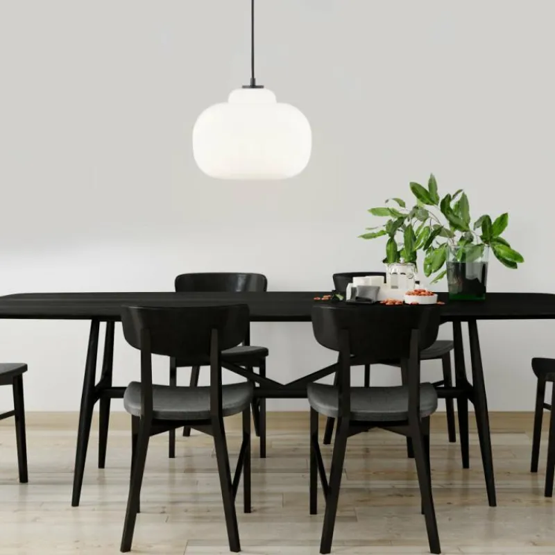 Luminaires Brilliant Suspension Brilliant Blop Noir, 1 lumière