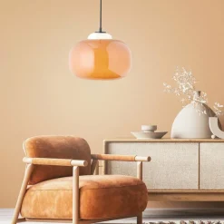 Luminaires Brilliant Suspension Brilliant Blop Noir, 1 lumière