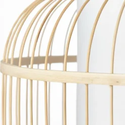 Lampes En Tissu-Luminaires Brilliant Suspension Brilliant Bones Brun, Blanc, 1 lumière