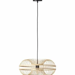 Luminaires Rustiques-Luminaires Brilliant Suspension Brilliant BUSAN Brun, Noir, 1 lumière