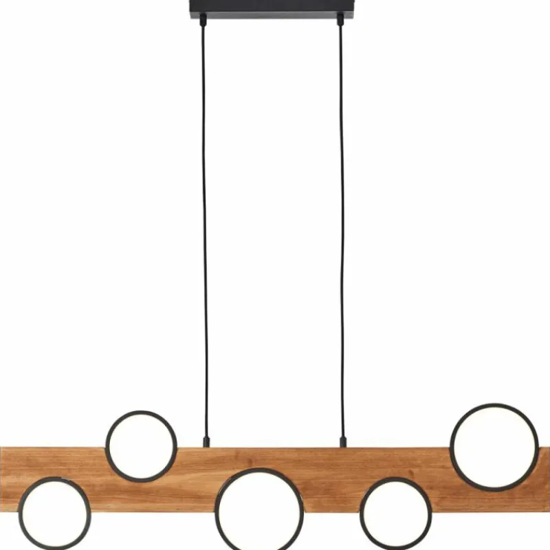 Luminaires Scandinaves-Luminaires Brilliant Suspension Brilliant Cheesy LED Noir, 1 lumière