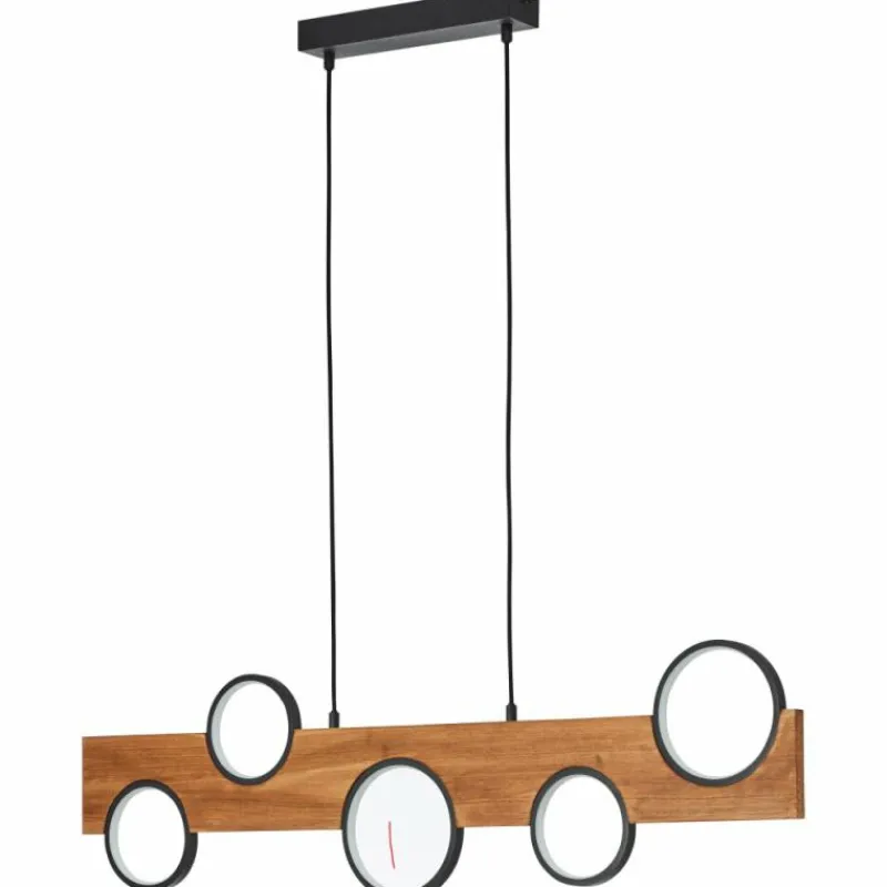 Luminaires Scandinaves-Luminaires Brilliant Suspension Brilliant Cheesy LED Noir, 1 lumière