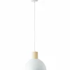 Luminaires Scandinaves-Luminaires Brilliant Suspension Brilliant Daintree Blanc, 1 lumière