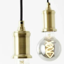 Luminaires Brilliant Suspension Brilliant Darcia Noir, 5 lumières* Suspensions