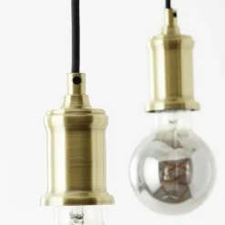 Luminaires Brilliant Suspension Brilliant Darcia Noir, 5 lumières* Suspensions
