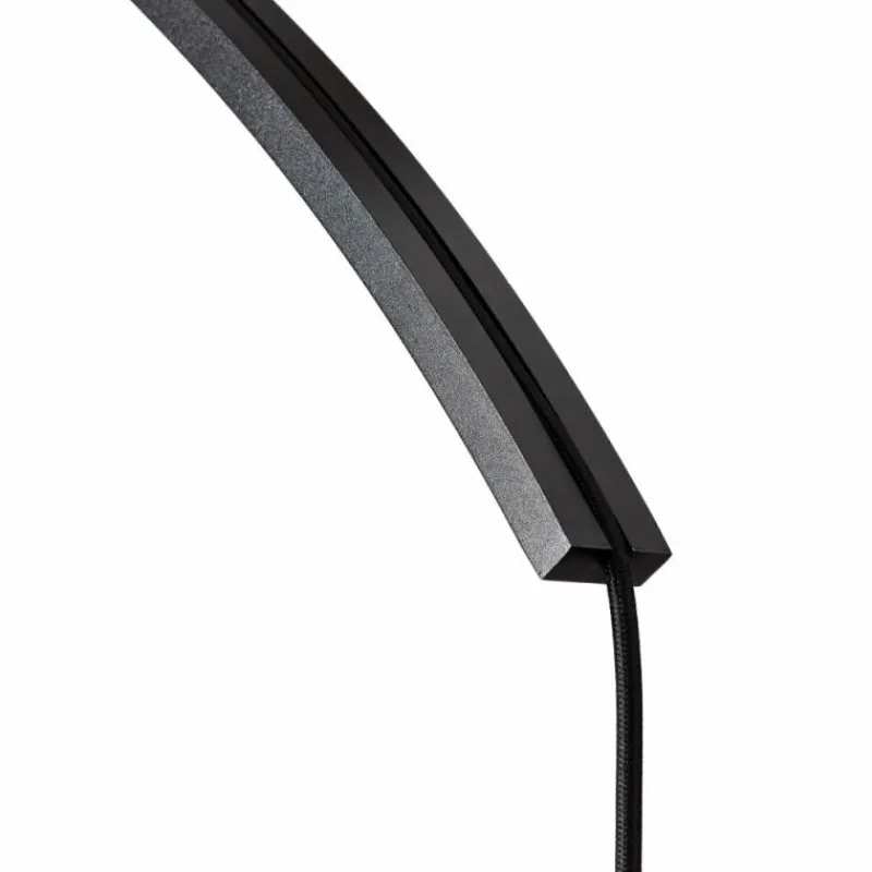 Lampes En Tissu-Luminaires Brilliant Suspension Brilliant Daria Noir, 1 lumière