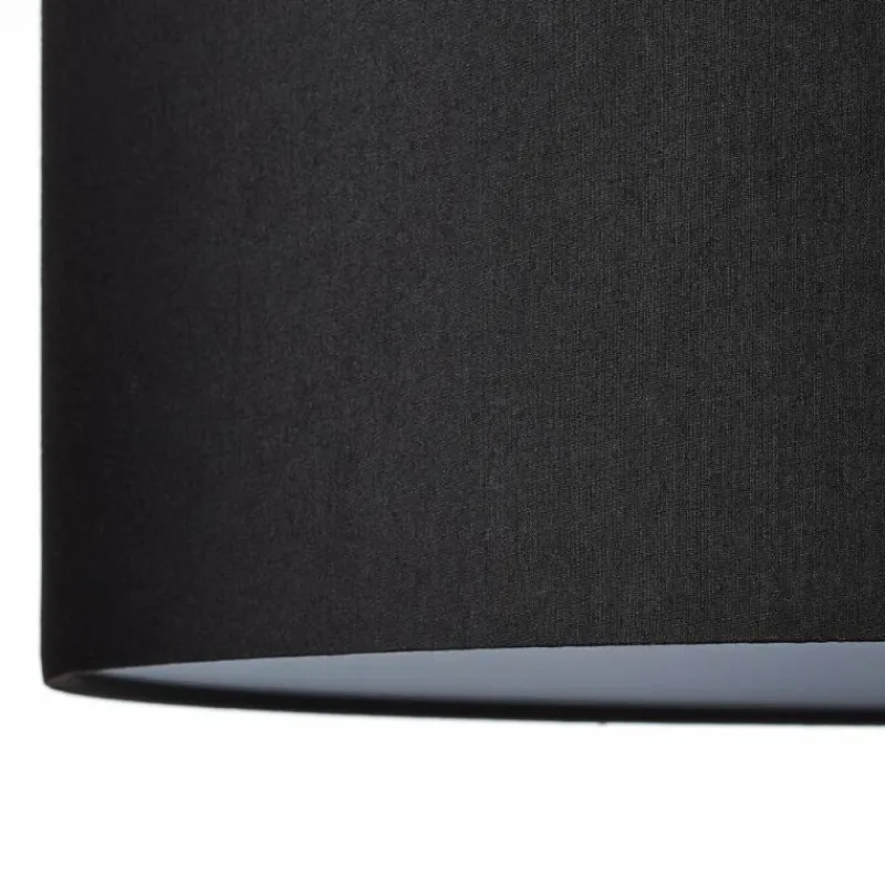 Lampes En Tissu-Luminaires Brilliant Suspension Brilliant Daria Noir, 1 lumière