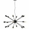 Luminaires Brilliant Suspension Brilliant Dree Noir, 18 lumières* Suspensions