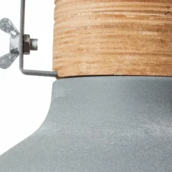 Lampes Industrielles-Luminaires Brilliant Suspension Brilliant Emma Gris, 1 lumière