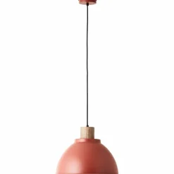 Luminaires Scandinaves-Luminaires Brilliant Suspension Brilliant Erena Rouge, 1 lumière
