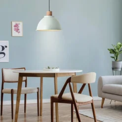 Luminaires Scandinaves-Luminaires Brilliant Suspension Brilliant Erena Vert, 1 lumière