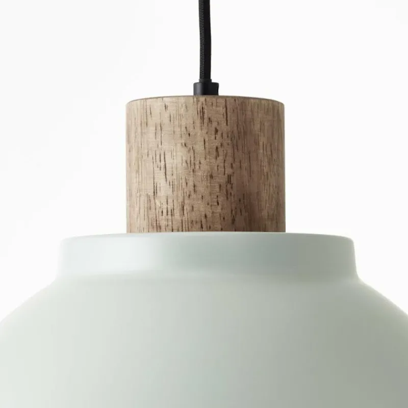 Luminaires Scandinaves-Luminaires Brilliant Suspension Brilliant Erena Vert, 1 lumière