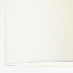 Lampes En Tissu-Luminaires Brilliant Suspension Brilliant Esher Argenté, 1 lumière