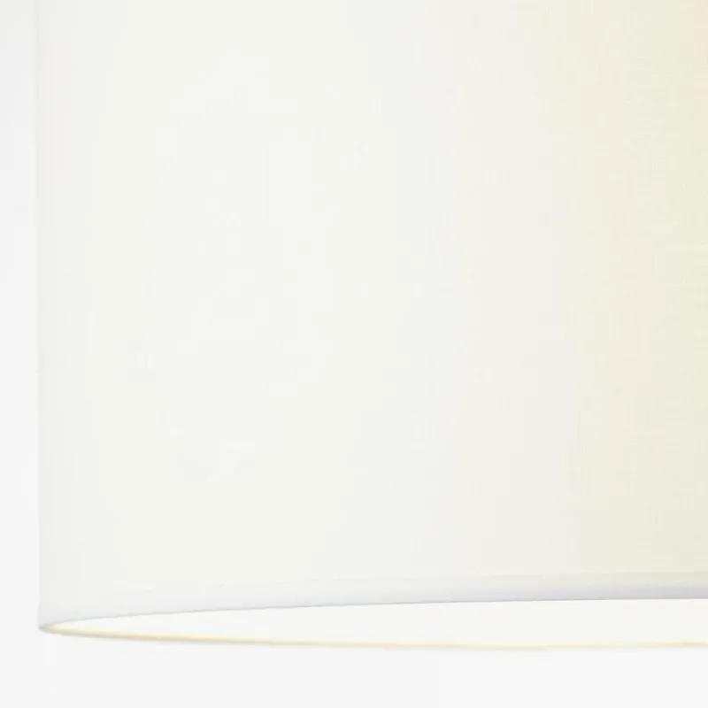 Lampes En Tissu-Luminaires Brilliant Suspension Brilliant Esher Argenté, 1 lumière