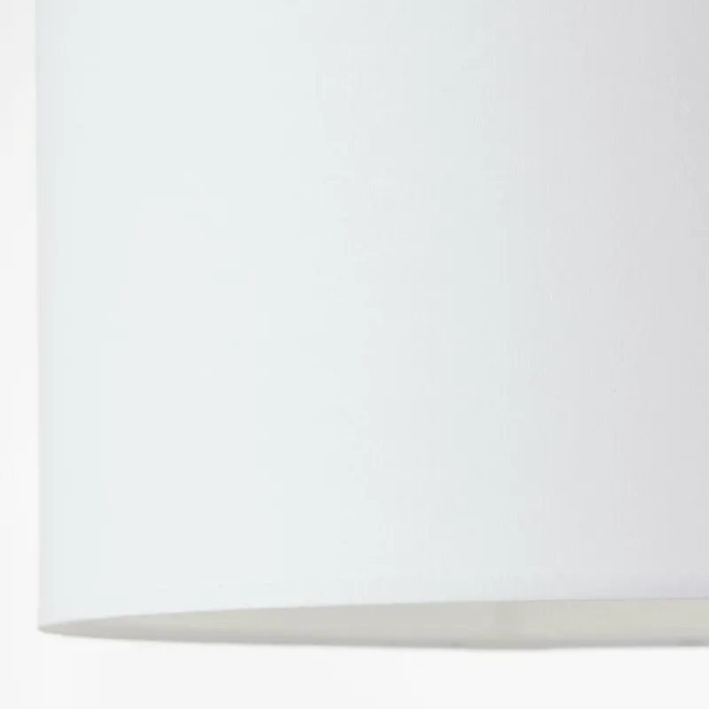 Lampes En Tissu-Luminaires Brilliant Suspension Brilliant Esher Argenté, 1 lumière