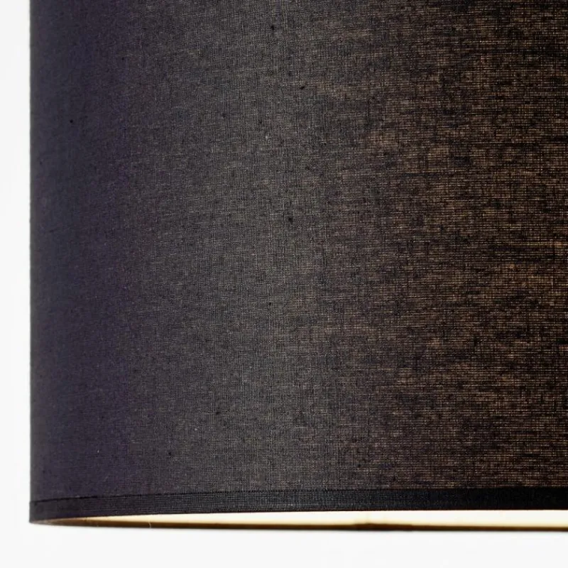 Lampes En Tissu-Luminaires Brilliant Suspension Brilliant Esher Argenté, 1 lumière