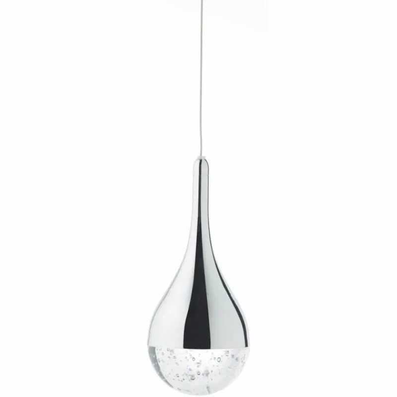 Luminaires Brilliant Suspension Brilliant FRIZZANTE LED Chrome, 3 lumières